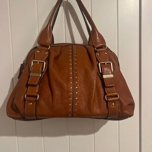 Michael Kors brown leather purse